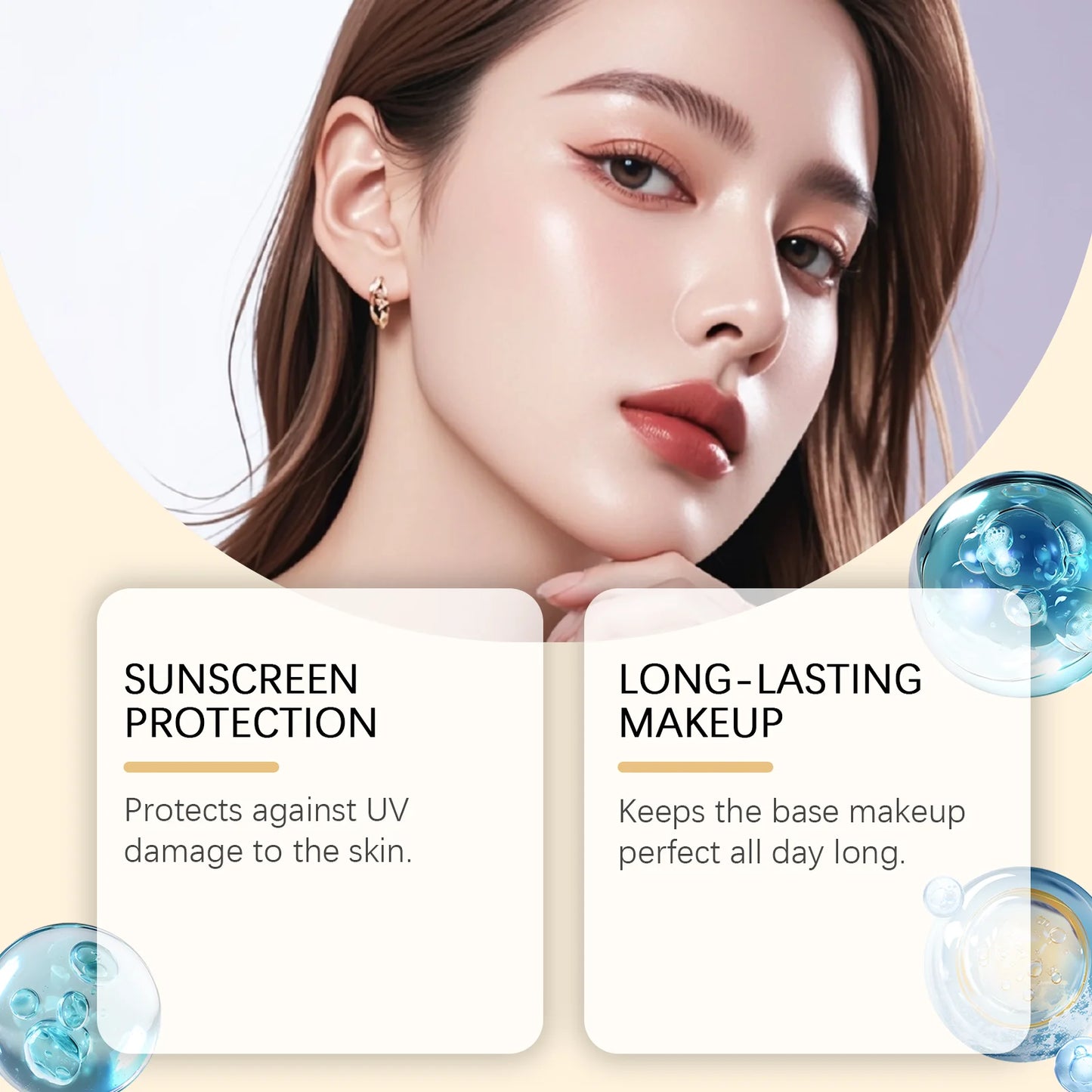 SPF 50 Plus Makeup Setting Spray - Oil Control Waterproof Sun Protection Face Mist