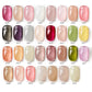 MAYCHAO Transparent Jelly Gel Nail Polish - 7.3ml Semi-Permanent UV LED Gel Varnish