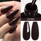 MEET ACROSS 7ml Wine Red Gel Nail Polish - Long-Lasting French Style Gel Varnish