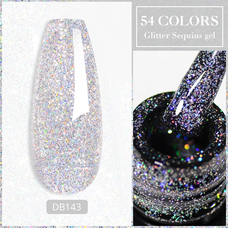 Mtssii Dried Flower Gel Nail Polish - Natural Flower Fairy Series 5ml Semi Permanent