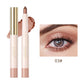 QIBEST Waterproof Pearlescent Eyeshadow Pencil Stick - Glitter Shimmer Highlighter Pen