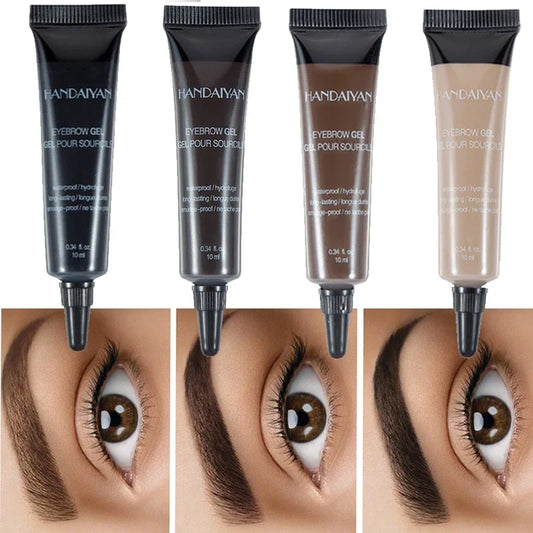 Pro Eyebrow Cream Gel Makeup - Tattoo Pen Tint Long Lasting Waterproof Henna