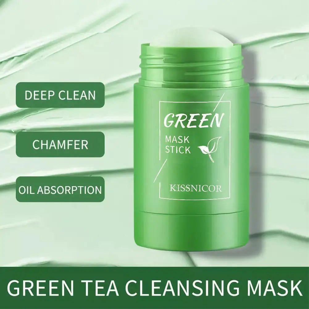 Green Tea Cleansing Mask Stick - Acne Treatment & Blackhead Remover