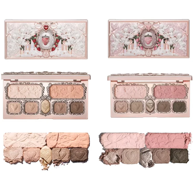 Flowerknows Strawberry Cupid Facial Complexion Palette