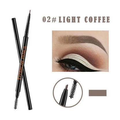 1.5mm Fine Eyebrow Pencil - Double Head Automatic Rotation Waterproof Makeup Pen