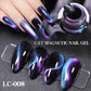 LILYCUTE 7ml 9D Cat Magnetic Gel Nail Polish - Iridescent Semi Permanent UV LED Gel Varnish