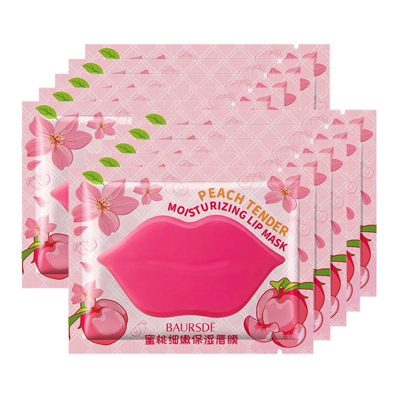 Collagen Lip Mask - Moisturizing & Anti-Wrinkle Treatment (5/10 Pack)