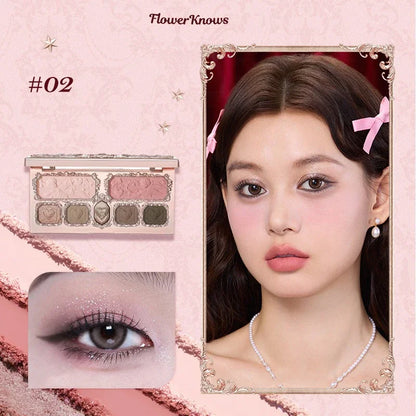 Flowerknows Strawberry Cupid Facial Complexion Palette