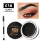 Matte Eyeliner Eyebrow Cream Gel - Waterproof Long Lasting Contouring Brown Black