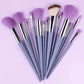 13 Piece Makeup Brush Set - Soft Fluffy Eye Shadow Foundation Blush Highlighter Collection