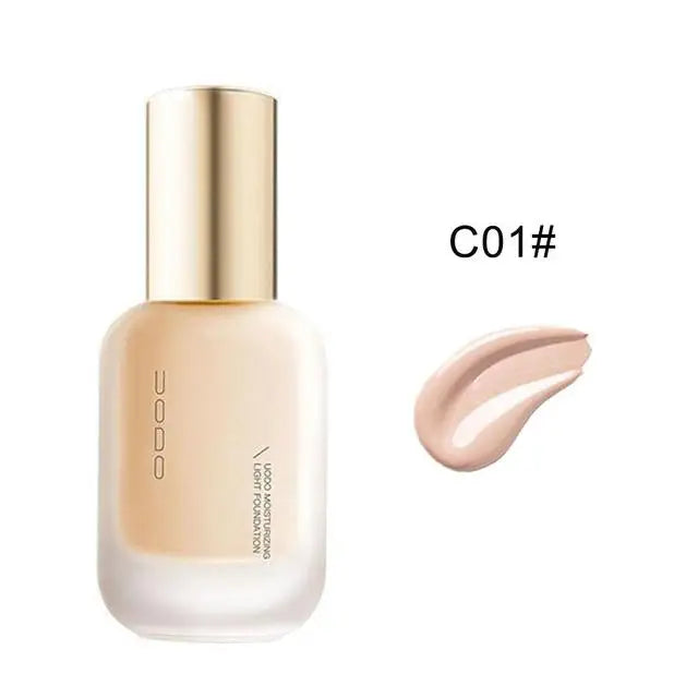 UODO Liquid Foundation Concealer - 30ml Long-Lasting BB Cream Waterproof Pore-Minimizing