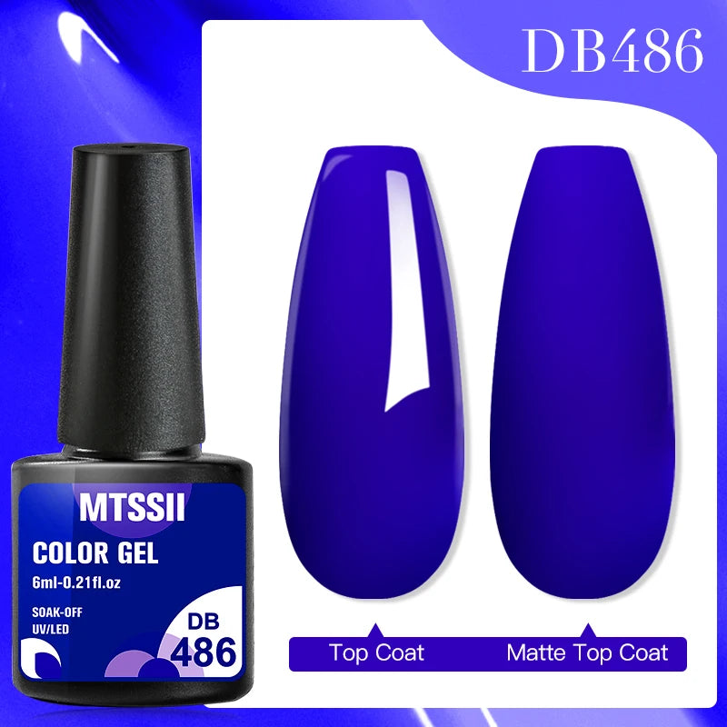 Mtssii Dried Flower Gel Nail Polish - Natural Flower Fairy Series 5ml Semi Permanent