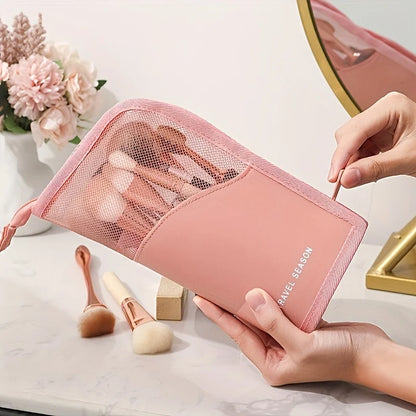Vertical Eyebrow Pencil Case - Spacious Portable Makeup Organizer