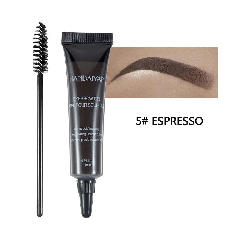 Pro Eyebrow Cream Gel Makeup - Tattoo Pen Tint Long Lasting Waterproof Henna