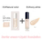Liquid Foundation Naturally Covers Flaws - Transparent Plain Face Cream Conceals Blemishes