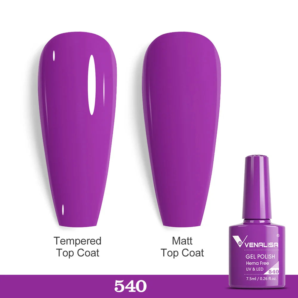 Venalisa Nail Gel Polish - TPO Free HEMA Free 12ml Classical Organic UV LED Gel