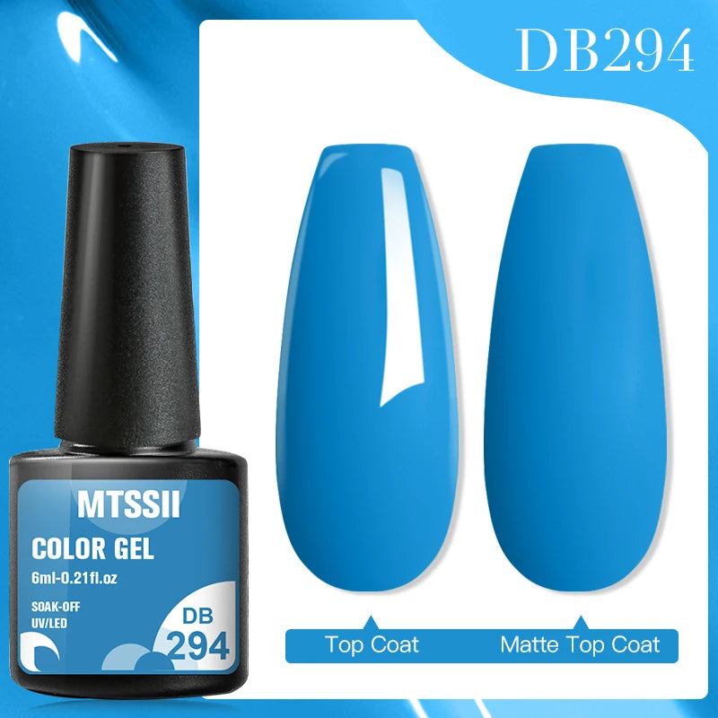 Mtssii Dried Flower Gel Nail Polish - Natural Flower Fairy Series 5ml Semi Permanent