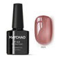 MAYCHAO Transparent Jelly Gel Nail Polish - 7.3ml Semi-Permanent UV LED Gel Varnish