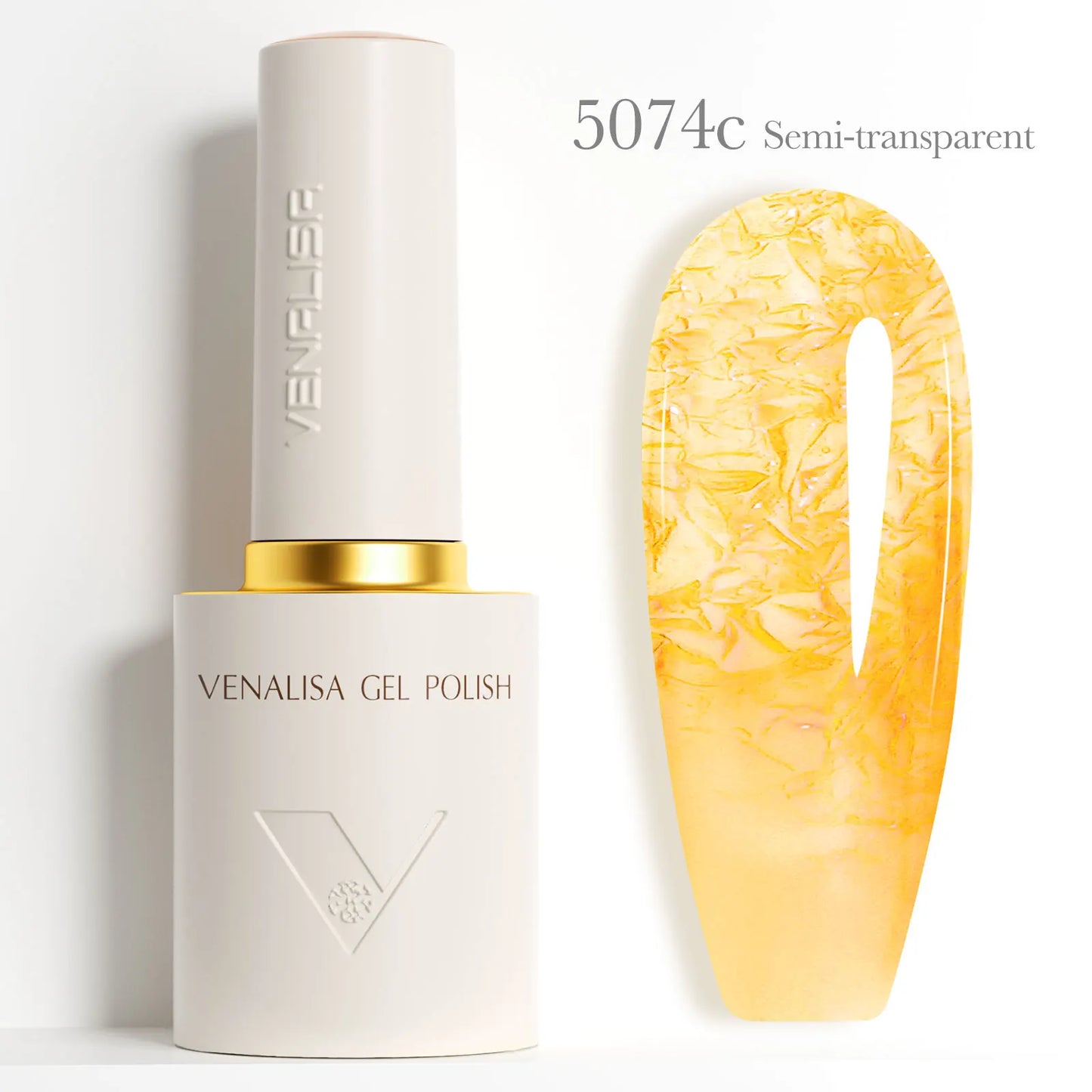 Venalisa V6 Nail Gel Polish - HEMA Free TPO Free 10ml Ultra Red Cat Eye Diamond Top