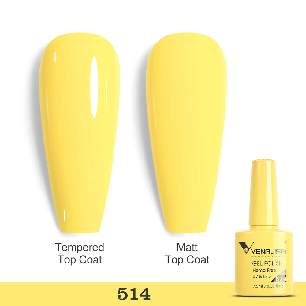 Venalisa Nail Gel Polish - TPO Free HEMA Free 12ml Classical Organic UV LED Gel