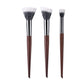 Professional Makeup Brushes - Natural Wood Goat Hair Powder Contour Stippling Blush Brush