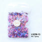 Holographic Nail Art Glitter - 2g Laser Star & Butterfly Sequins Flakes