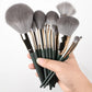 Soft Fluffy Makeup Brushes Set - Eye Shadow Foundation Powder Blush Blending Tool