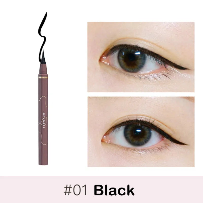 Judydoll Ultra-Fine Liquid Eyeliner Pen - Matte Finish, Fast Dry & Long-Lasting