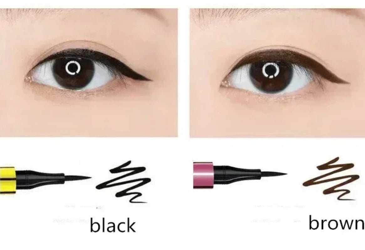 New 1PC Black Brown Waterproof Eyeliner Pencil Long-lasting Liquid Eye Liner Pen Pencil Make Up Tool