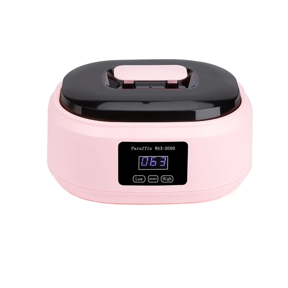200W Digital Wax Heater - 2L Capacity Hair Removal Therapy Machine for Hands Feet and Body