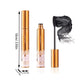 Thick Curly Eye Black Waterproof Mascara - Non Smudging Slim Durable Gold Color