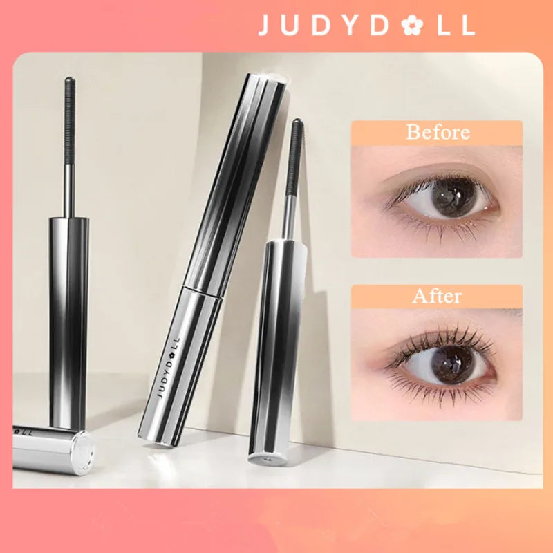 Judydoll Lashes Mascara - Waterproof Silk Fiber Black Long Curling Eyelash Extensions