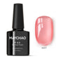 MAYCHAO Transparent Jelly Gel Nail Polish - 7.3ml Semi-Permanent UV LED Gel Varnish