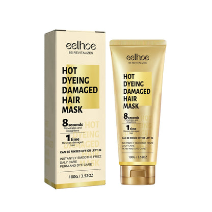 Keratin Hair Mask - 8 Second Repair Treatment for Frizzy & Damaged Hair