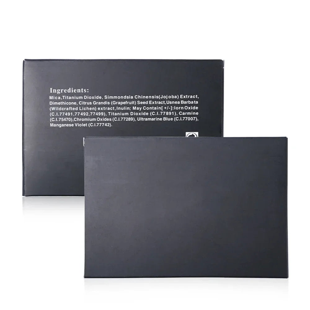 40-Color Eyeshadow Palette - Matte, Shimmer & Glitter Finish