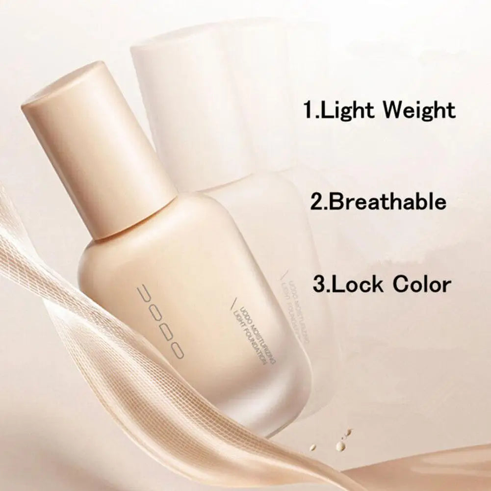 UODO Liquid Foundation Concealer - 30ml Long-Lasting BB Cream Waterproof Pore-Minimizing