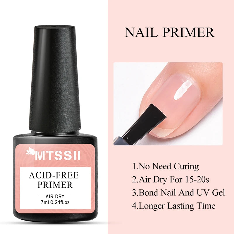Mtssii Dried Flower Gel Nail Polish - Natural Flower Fairy Series 5ml Semi Permanent