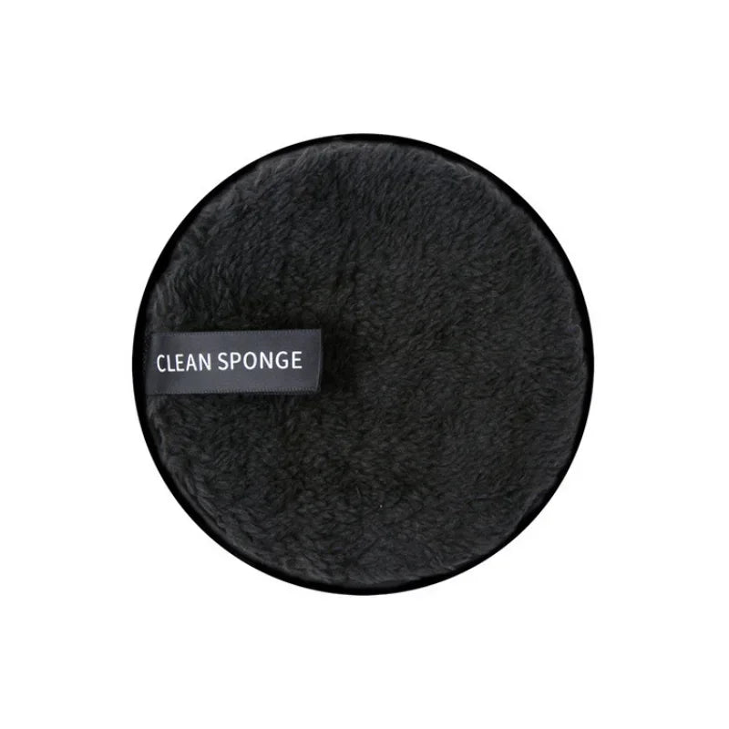 3 Piece Reusable Makeup Remover Pads - Microfiber Washable Face Cleansing Sponge