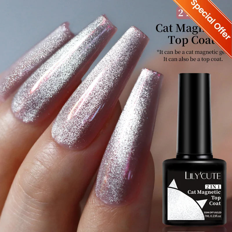 LILYCUTE 5ML Metallic Painting Liner Gel - Super Bright Gold Silver Mirror Drawing Gel