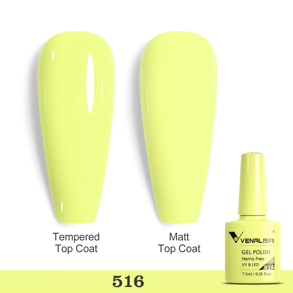Venalisa Nail Gel Polish - TPO Free HEMA Free 12ml Classical Organic UV LED Gel