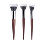Professional Makeup Brushes - Natural Wood Goat Hair Powder Contour Stippling Blush Brush