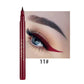 Waterproof Rainbow Matte Colorful Liquid Eye Liner Pencil - White Pink Long-Lasting
