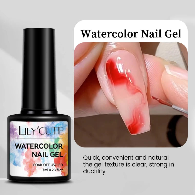 LILYCUTE Nail Art Peel Off Latex Liquid Tape - Anti-Overflow Protection Glue 5ml or 7ml