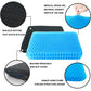 Honeycomb Gel Seat Cushion - Breathable Pressure Relief for Back and Tailbone Pain