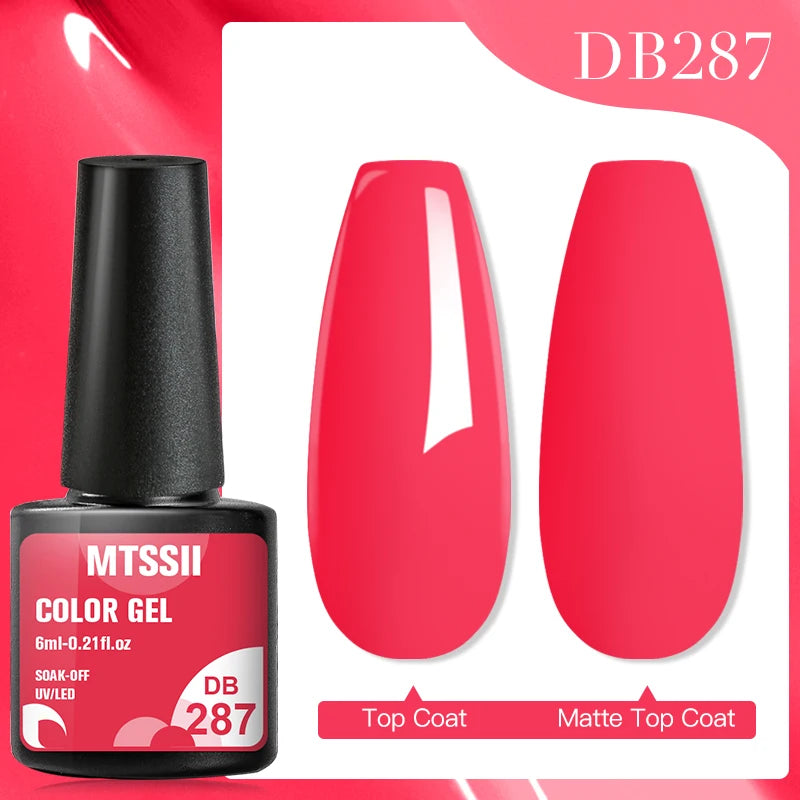 Mtssii Dried Flower Gel Nail Polish - Natural Flower Fairy Series 5ml Semi Permanent