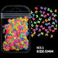 Holographic Nail Art Glitter - 2g Laser Star & Butterfly Sequins Flakes