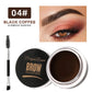 Matte Brown Black Wild Eyebrow Cream - 3D Natural Tint Gel Wax Waterproof Lasting