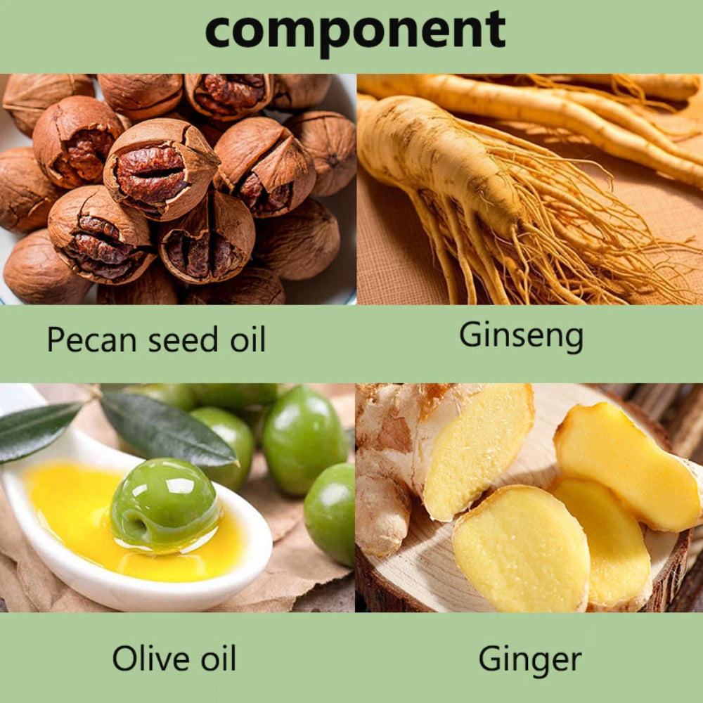 Natural Herbal Hair Dye Shampoo - 5 Minute Gray Hair Coverage for Men & Women