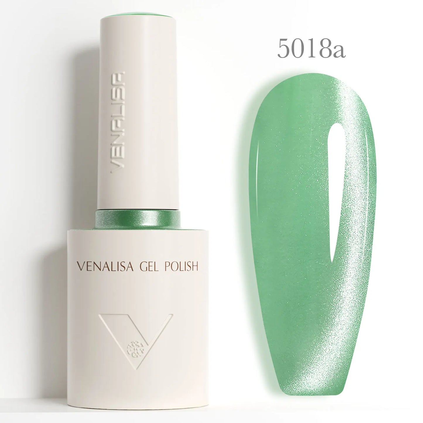 Venalisa V6 Nail Gel Polish - HEMA Free TPO Free 10ml Ultra Red Cat Eye Diamond Top