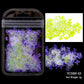 Holographic Nail Art Glitter - 2g Laser Star & Butterfly Sequins Flakes